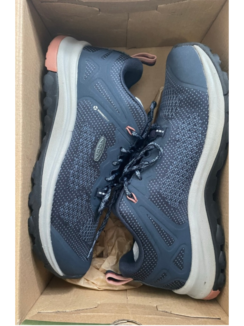 KEEN Terradora II Vent Womens Size 6 Blue Nights Redwood Hiking Shoes NWT